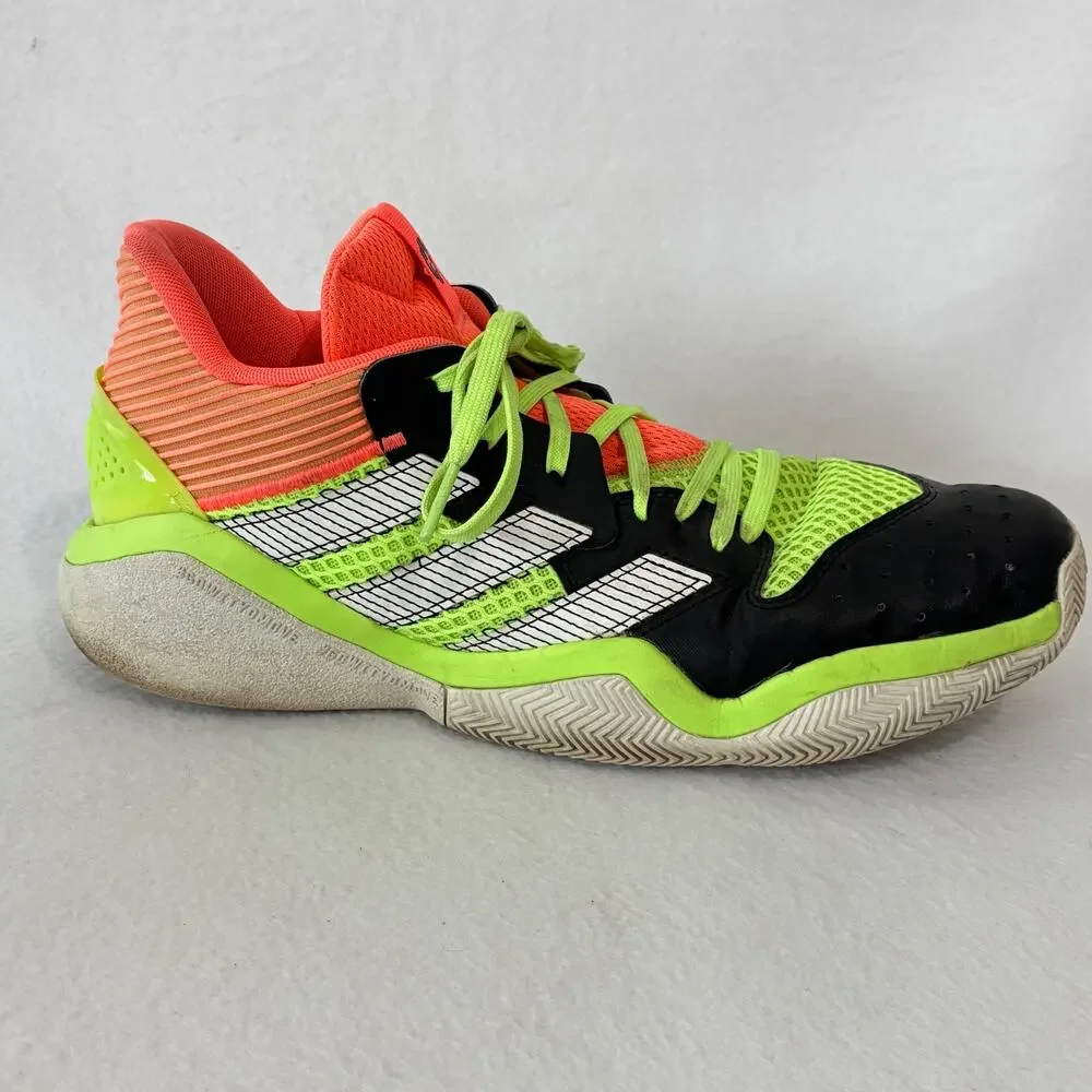 Adidas Sneakers Harden Stepback EF9890 Mens 13 Basketball Shoes Green Orange